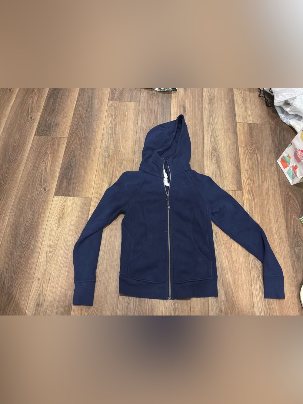 Lululemon Navy full zip scuba size 6